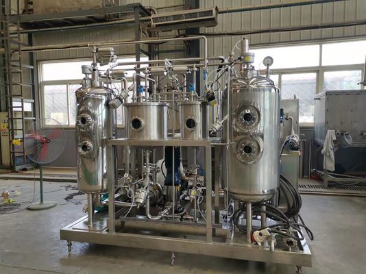 máquina del mezclador del CO2 del Plc del gas de la bebida de los refrescos de la serie de 4.5t/H Hs